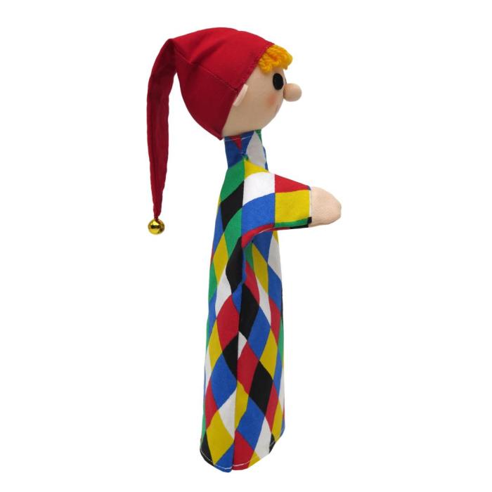 Kasperle Handspielpuppe von munabo bunt kariert 26cm